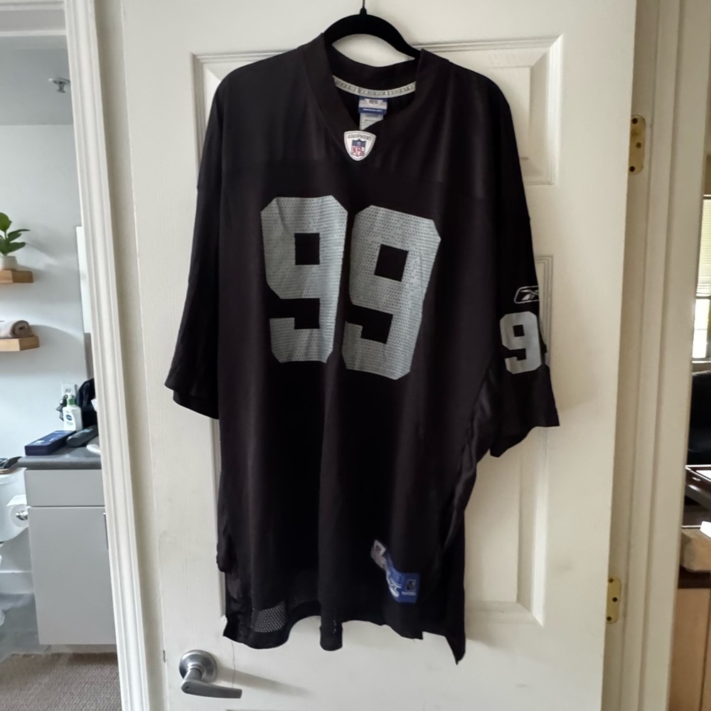 Men's Oakland Raiders Warren Sapp Jersey